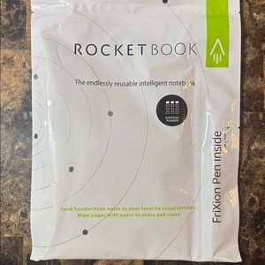 NEW never opened Rocketbook Reusable Notebook Planner with Pen